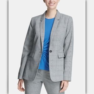 DKNY One-Button Blazer